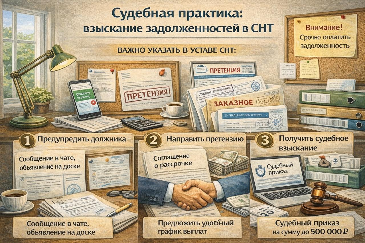 Судебная практика: взыскание задолженностей в СНТ